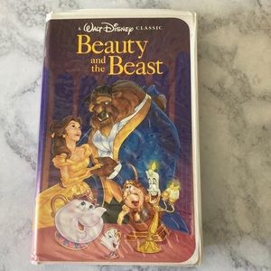 Disney Beauty and the Beast VHS Tape. Black Diamond Collection